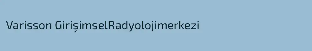 Varisson GirişimselRadyolojimerkezi